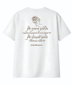 เสื้อยืดเข้าพรรษามหาบุญ - Image 2